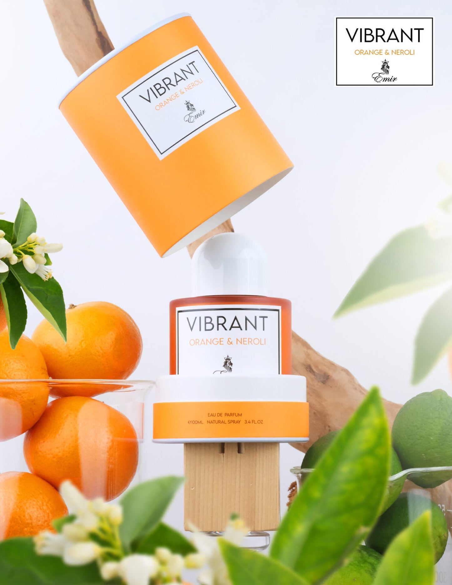 VIBRANT ORANGE AND NEROLI EMIR